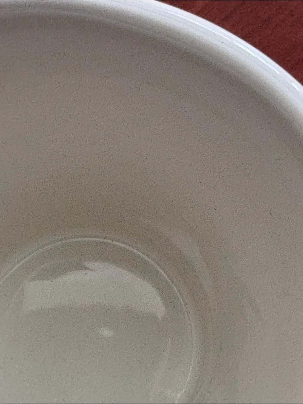 William Sonoma Cream Colored Ceramic Coffee Mug - Set of 2